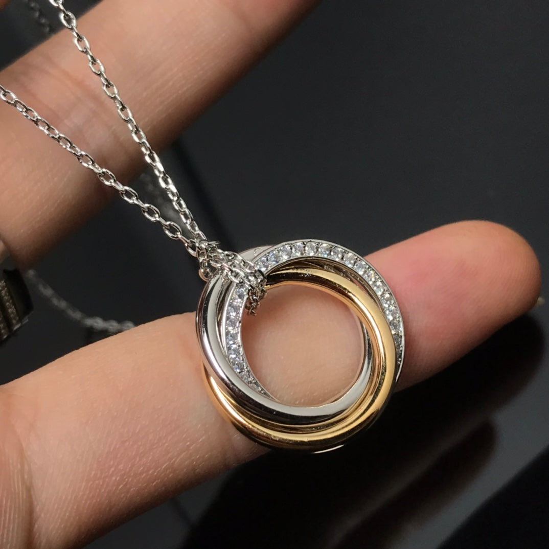 Noble Trinity Diamonds Necklace