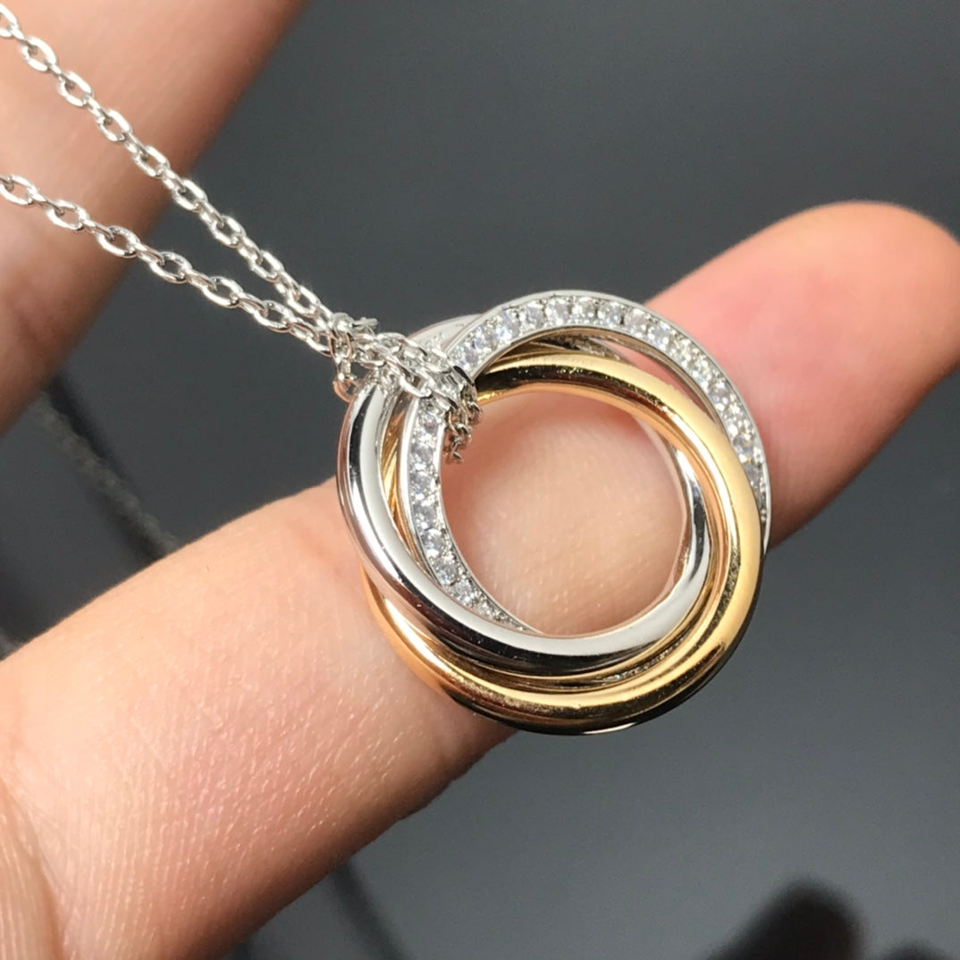 Noble Trinity Diamonds Necklace
