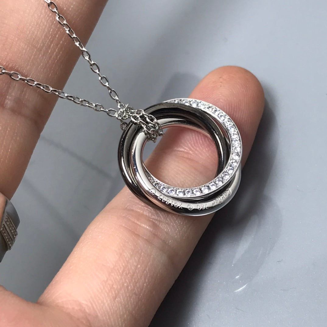 Noble Trinity Diamonds Necklace