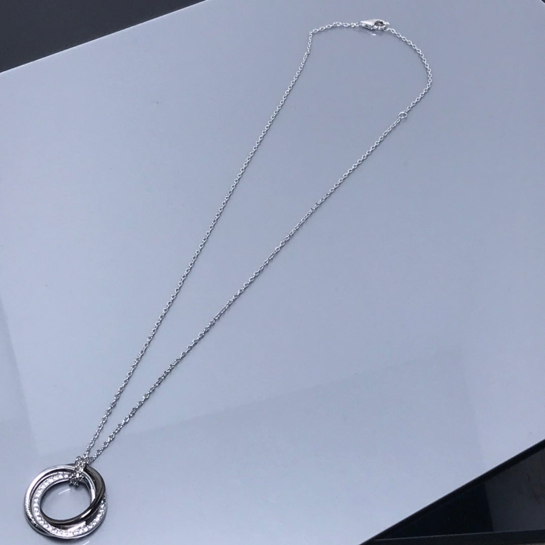 Noble Trinity Diamonds Necklace