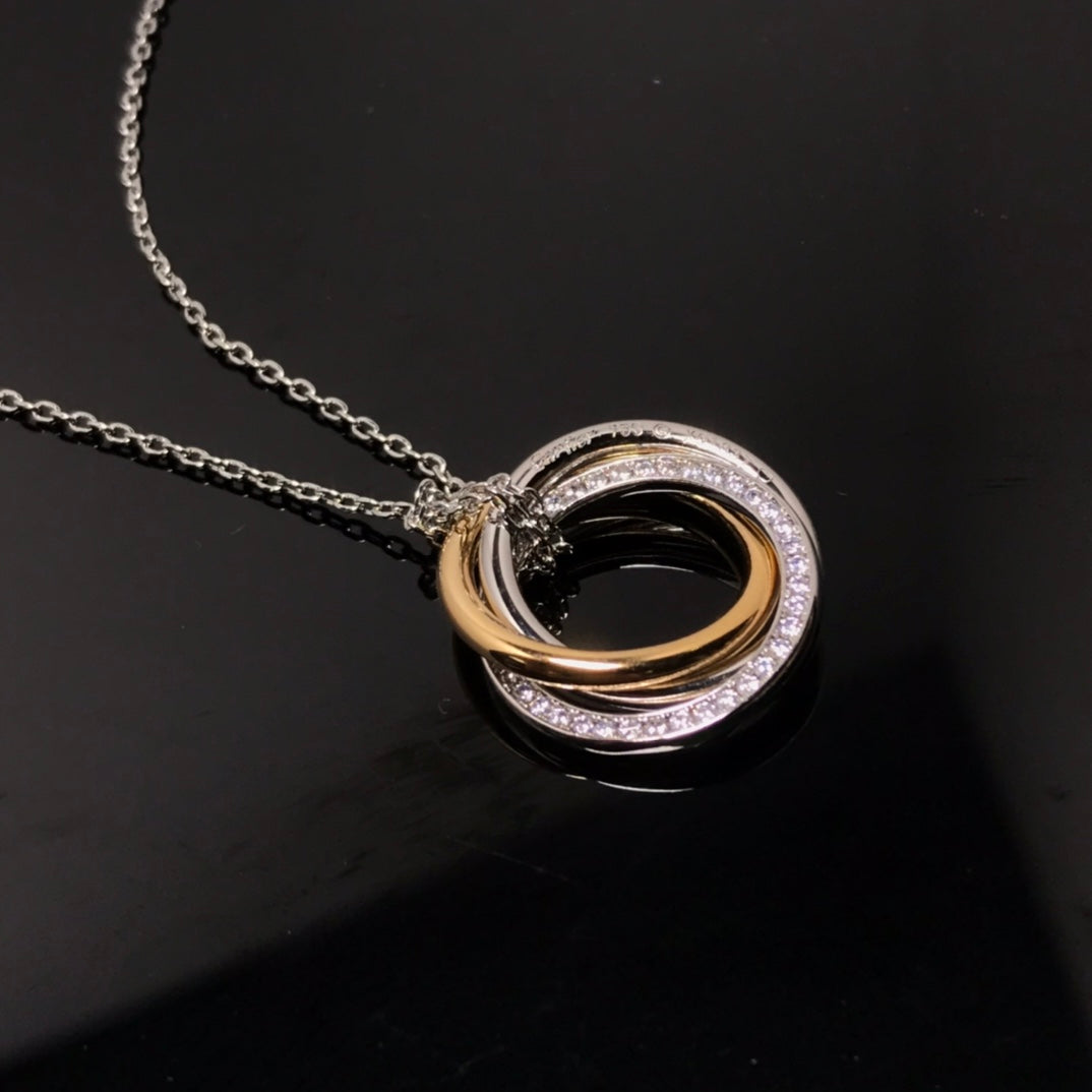 Noble Trinity Diamonds Necklace