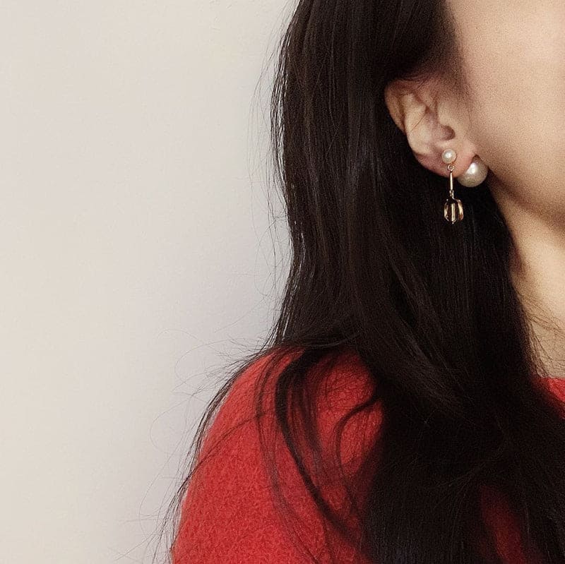 Noble Tribales Pearl Earrings