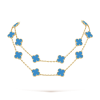 18K Vintage Alhambra 20 Motifs Long Necklace