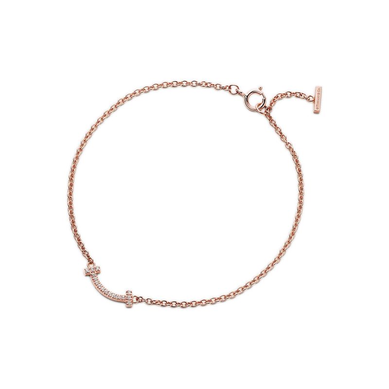 Noble T Smile Diamond Bracelet