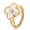 18K Vintage Alhambra Pearl Ring
