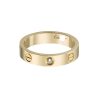 18K Love Wedding One Diamond Ring