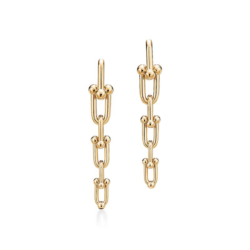 Noble T HardWear Graduated Link Earrings