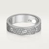 18K Love Diamond-Paved 5mm Ring