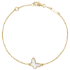 18K Lucky Alhambra Butterfly Pendant Bracelet