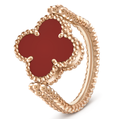 18K Vintage Alhambra Reversible Ring
