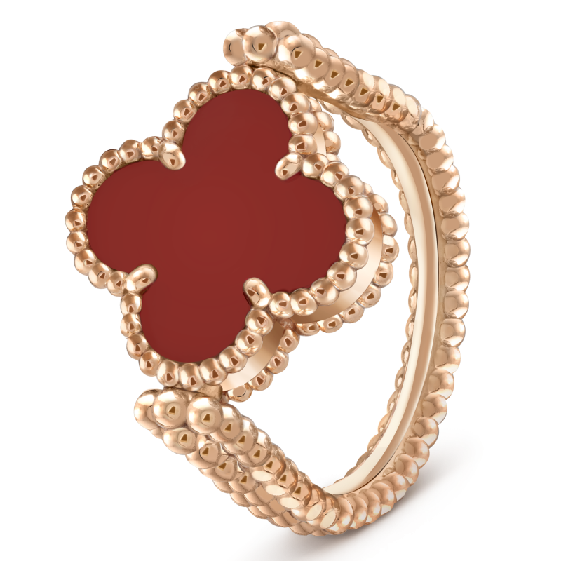 18K Vintage Alhambra Reversible Ring