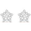 18k Lotus Openwork Earrings