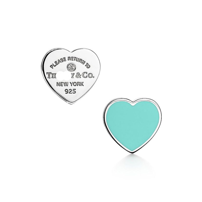 Noble Return to Blue Heart Earrings