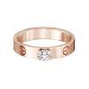 18K Love Solitaire Ring