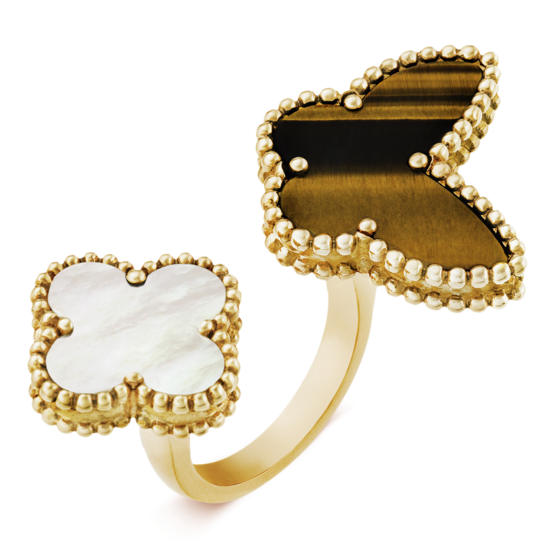18K Lucky Alhambra Between the Finger Ring