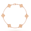 18K Sweet Alhambra Six Motifs Bracelet
