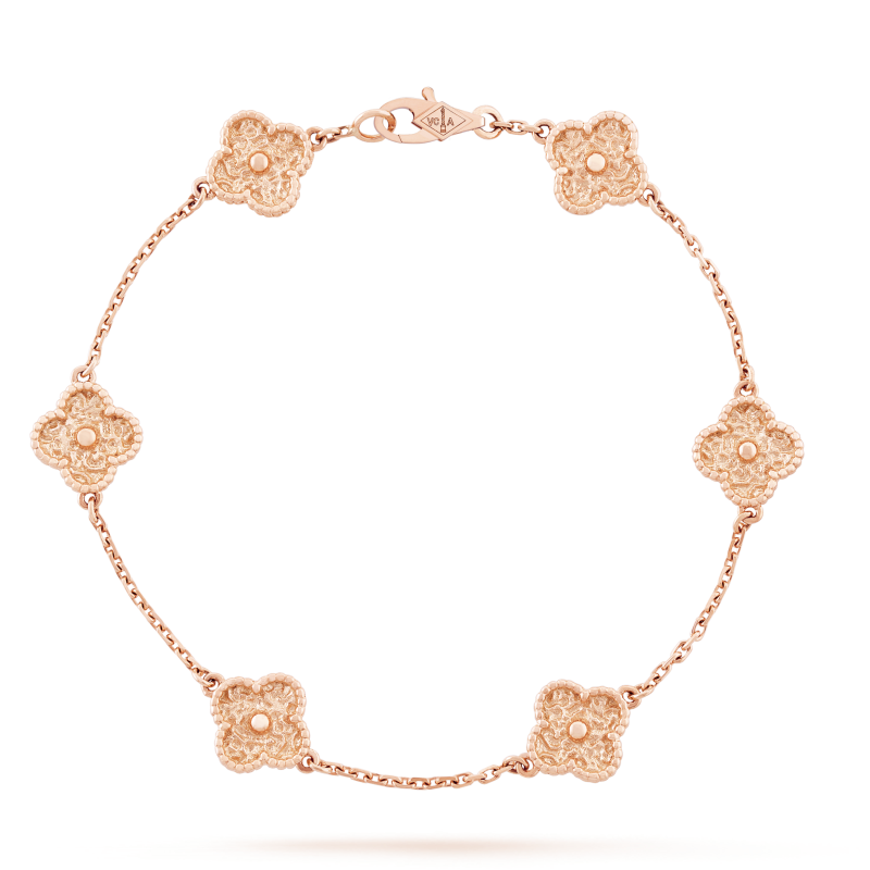 18K Sweet Alhambra Six Motifs Bracelet