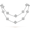 18K Vintage Alhambra 20 Motifs Long Necklace
