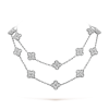 18K Vintage Alhambra 20 Motifs Long Necklace