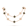 18K Vintage Alhambra 20 Motifs Long Necklace