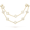 18K Vintage Alhambra 20 Motifs Long Necklace