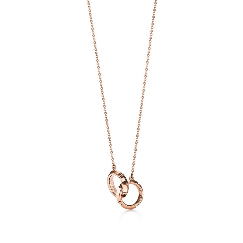 Noble T Atlas X Closed Interlocking Pendant Necklace