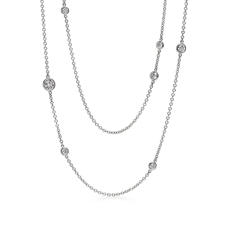 Noble Elsa Peretti Diamonds By The Yard Necklace