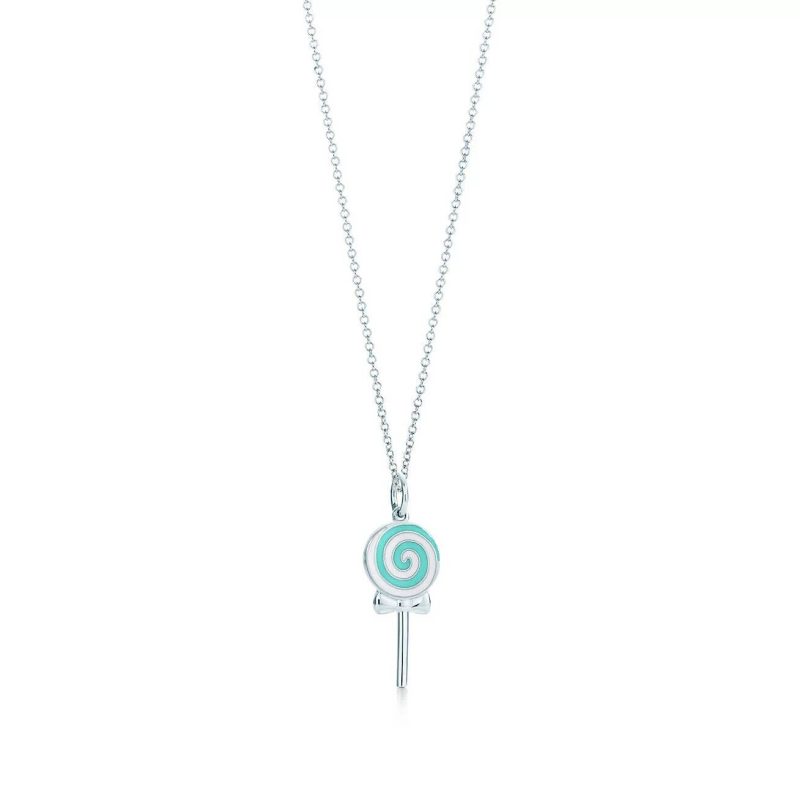 Noble T Lollipop Charm Chain Necklace