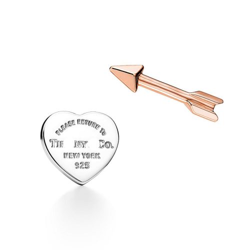 Noble Return to Lovestruck Heart Tag & Arrow Earrings