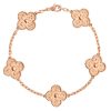 18K Vintage Alhambra Five Motifs Bracelet