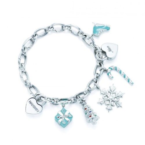 Noble T Christmas Tag Bracelet