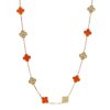18K Vintage Alhambra 20 Motifs Long Necklace