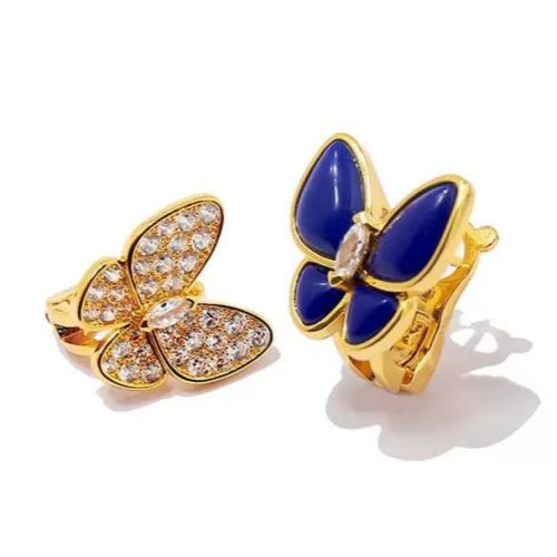 Noble Two Butterfly Earrings Gift Jewelry