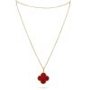 18K Magic Alhambra One Motifs Carnelian Necklace