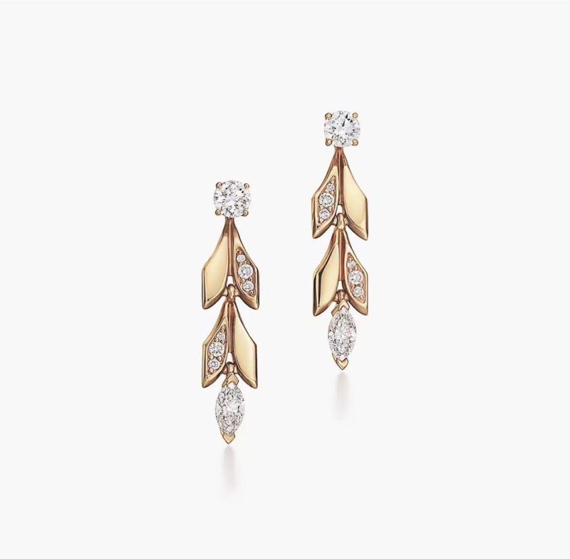 Noble T Victoria Vine Convertible Drop Earrings